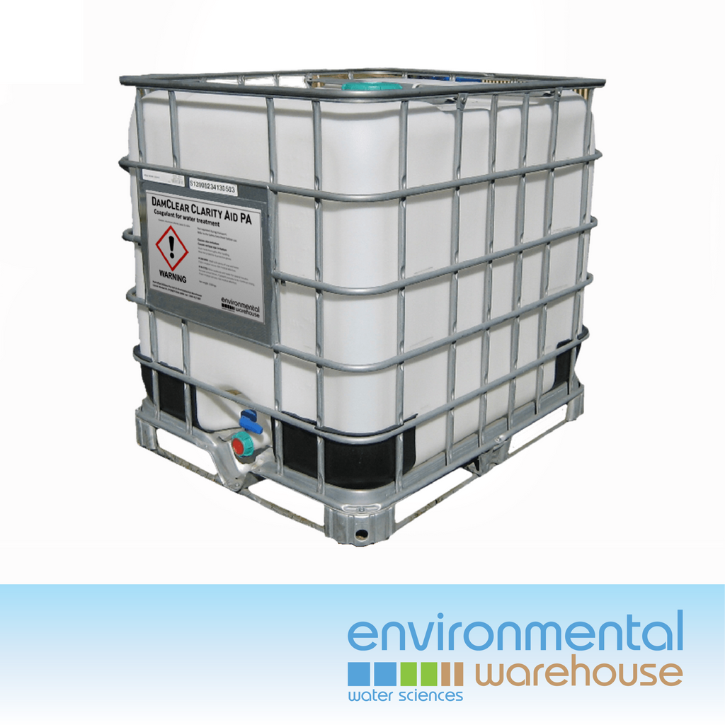 DamClear Clarity Aid PA<br>1,000 litre IBC