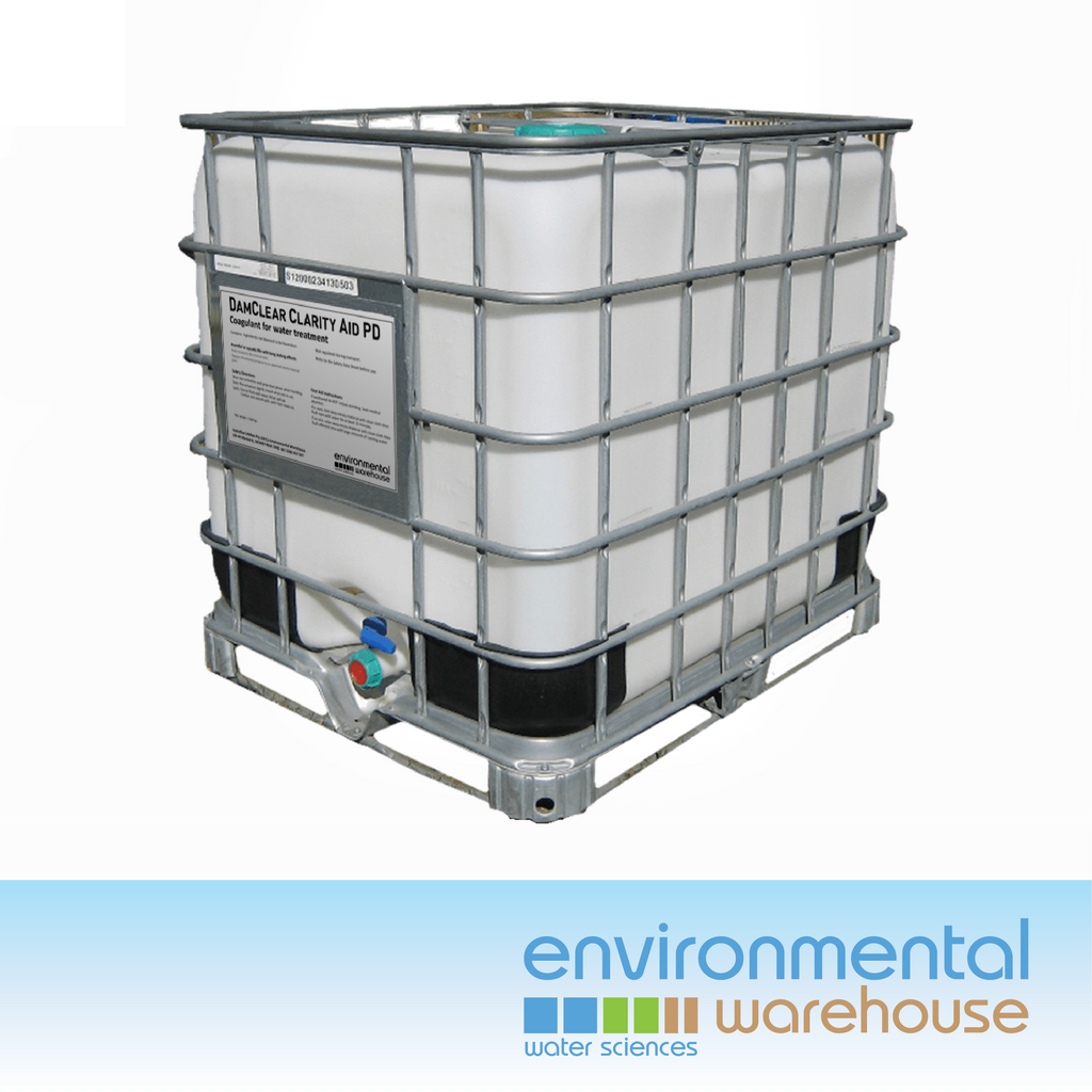 DamClear Clarity Aid PD<br>1,000 litre IBC